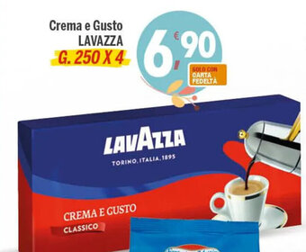 Lavazza Crema e Gusto g. 250 x 4