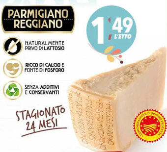 Supermercati Dok Parmigiano Reggiano Stagionato 24 mesi offerta