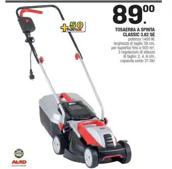Al-ko Tosaerba A Spinta Classic 3.82 Se