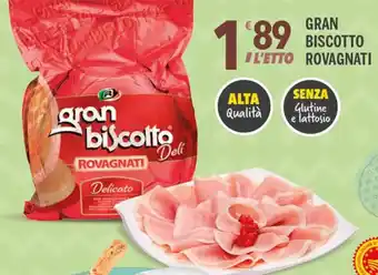 Supermercati Dok Rovagnati Gran Biscotto offerta