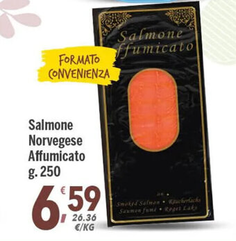 Supermercati Dok Salmone Norvegese Affumicato g. 250 offerta