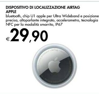 Bennet Apple Dispositivo Di Localizzazione Airtag offerta