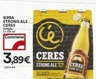 Coop Ceres Birra Strongale 330 G(ml) offerta