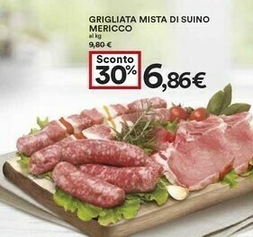 Coop Grigliata Mista Di Suino Mericco offerta