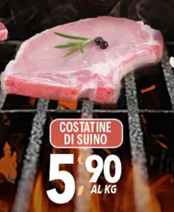 Supermercati Dok Costatine di Suino offerta