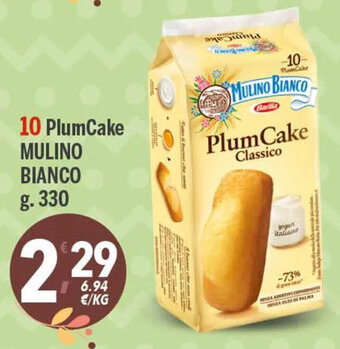 Supermercati Dok Mulino Bianco 10 PlumCake g. 330 offerta