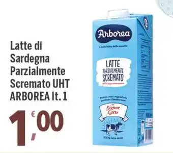 Arborea Latte di Sardegna Parzialmente Scremato UHT lt. 1