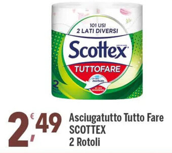 Scottex Asciugatutto Tutto Fare 2 rotoli