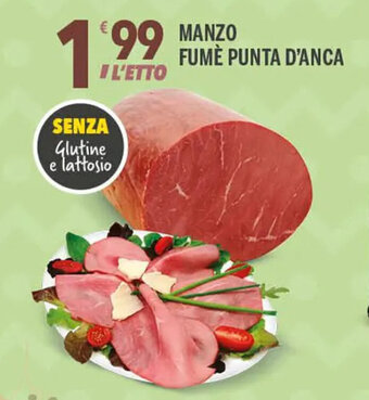Supermercati Dok Manzo Fumè Punta D'Anca offerta