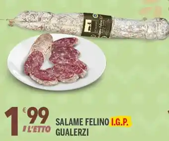 Supermercati Dok Salame Felino I.G.P. Gualerzi offerta