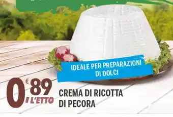 Crema di Ricotta di Pecora