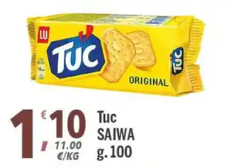 Supermercati Dok Saiwa Tuc g. 100 offerta