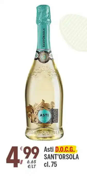 Supermercati Dok Sant'Orsola Asti D.O.C.G. cl. 75 offerta