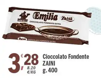 Zaini Cioccolato Fondente g. 400