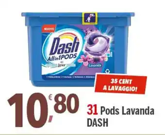 Dash 31 Pods Lavanda