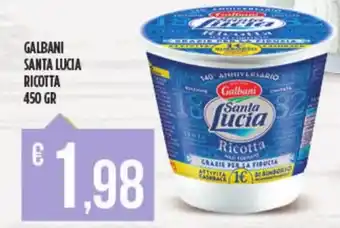 Galbani Santa Lucia Ricotta 450 gr