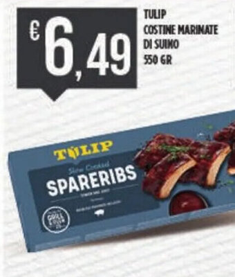 Tulip Costine Marinate di Suino 550 gr