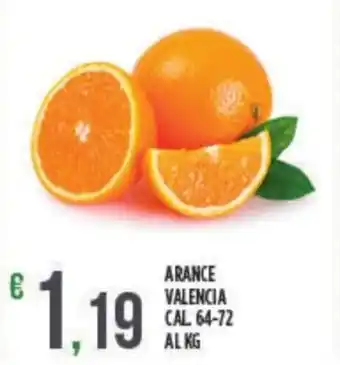 Arance Valencia cal. 64-72