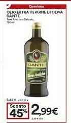 Coop Dante Olio Extra Vergine Di Oliva offerta