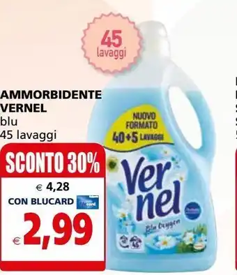 Il Gigante Ammorbidente vernel 45 lavaggi offerta