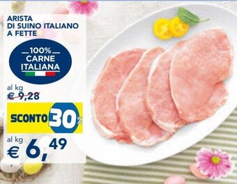 Esselunga Arista Di Suino Italiano A Fette offerta