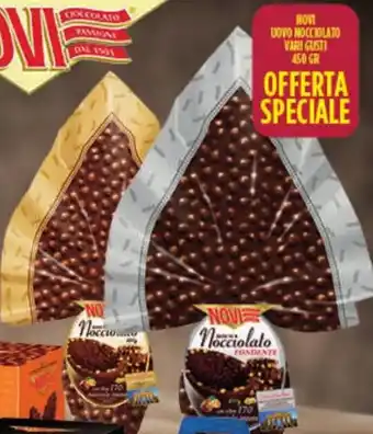 Euroesse Novi Uovo Nocciolato vari gusti 450 gr offerta