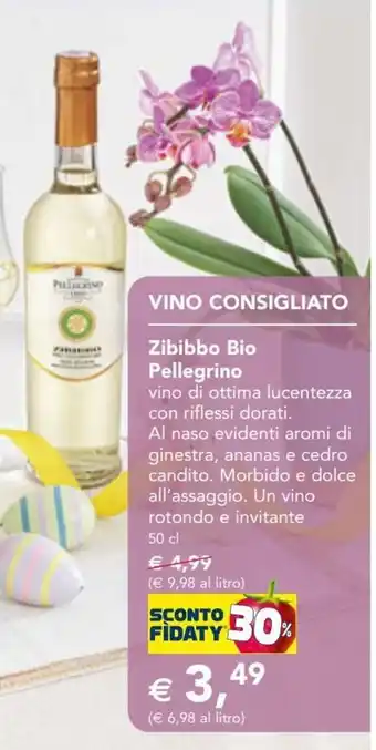 Zibibbo Bio Pellegrino 50 cl