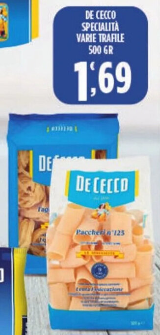 De Cecco Specialità varie trafile 500 gr