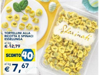 Esselunga Tortellini Alla Ricotta e Spinaci Esselunga offerta