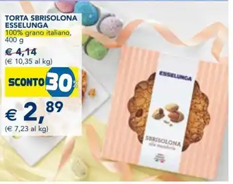 Esselunga Torta Sbrisolona esselunga 400 g offerta