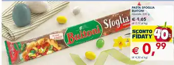 Esselunga Buitoni Pasta Sfoglia 230 g offerta