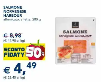 Esselunga Harbour Salmone Norvegese 200 g offerta