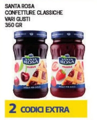 Santa Rosa Confetture Classiche vari gusti 350 gr