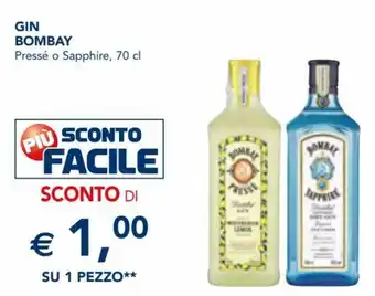 Esselunga Bombay Gin 70 cl offerta