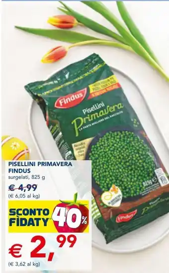 Esselunga Findus Pisellini Primavera 825 g offerta