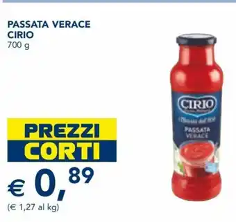 Esselunga Cirio Passata Verace 700 g offerta