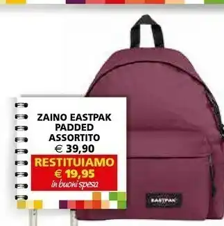 Eastpak Padded Pak'r Zaino Blu