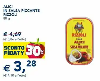 Rizzoli Alici in Salsa Piccante 80 g