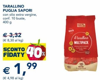 Esselunga Tarallino Puglia Sapori 400 g offerta