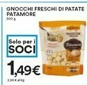 Coop Patamore - Gnocchi Freschi 500 G(ml) offerta