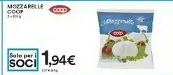 Coop Coop - Mozzarella Biologica 125 G(ml) offerta