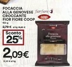 Coop Focaccia Alla Genovese Croccante Fior Fiore