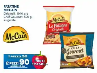 Esselunga McCain Patatine 500 g 2 pezzi offerta