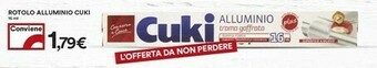 Coop Cuki Rotolo Alluminio offerta