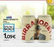 Coop Moretti Birra offerta