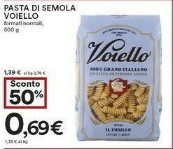 Coop Voiello Pasta Di Semola offerta