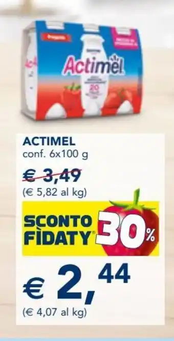 Esselunga Actimel conf. 6 x 100 g offerta