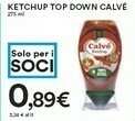 Coop Calvè Ketchup Top Down offerta
