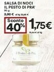 Coop Il pesto di prà Salsa Di Noci offerta