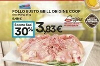 Coop Coop Pollo Busto Grill Origine offerta